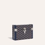 Goyard Cassette Trunk Bag Navy Blue